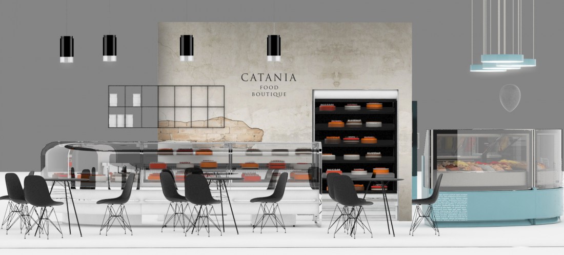 Wizualizacja Catania – Food Boutique